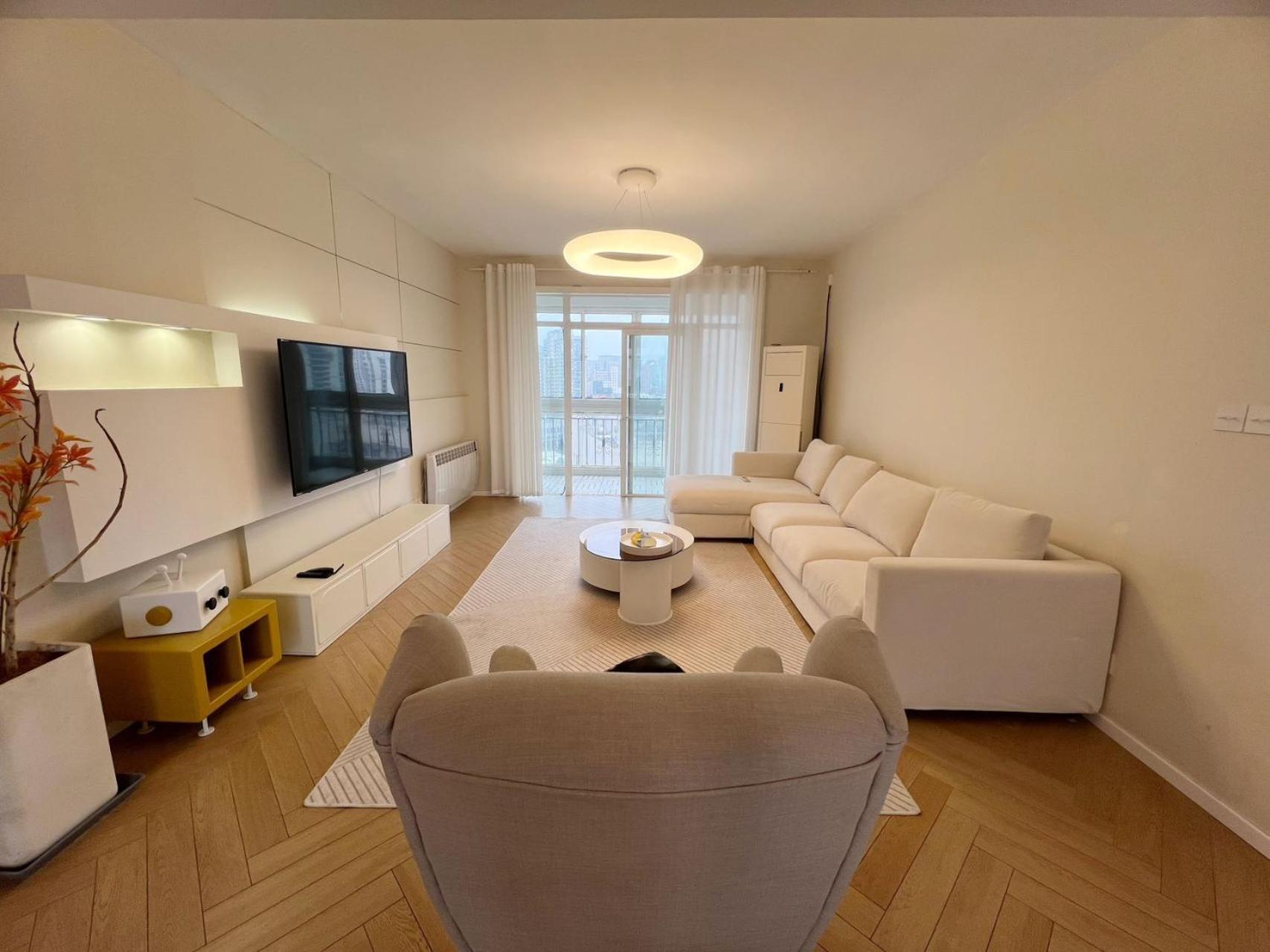 Shanghai Jing'An Temple Designer Boutique Large Four Rooms Apartment Exterior photo